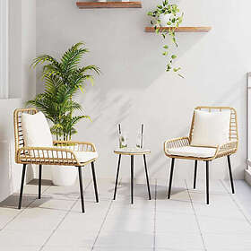 vidaXL Hage Spisegruppe 3 Deler 42010359