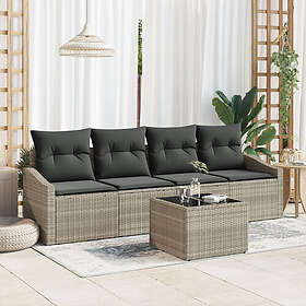 vidaXL Sofa Set with Cushion 5 Pieces 3346592