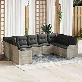 vidaXL Garden Sofa Set with Storage 9 Pieces 3354531