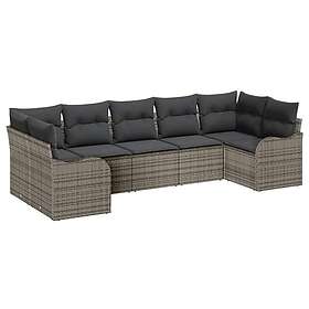 vidaXL Garden Sofa Set with Cushion 7 Pieces 3354518