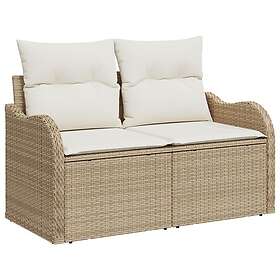 vidaXL Garden Sofa Set with Cushion 9 Pieces 3357224