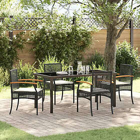 vidaXL Garden Dining Set 5 Pieces 3380816