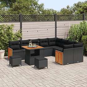 vidaXL Garden Sofa Set with Cushion 12 Pieces 3363339