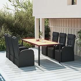 vidaXL Garden Dining Set 7 Pieces 3157646