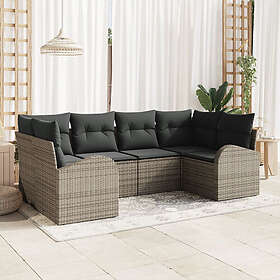 vidaXL Garden Sofa Set with Cushion 6 Pieces 3354848