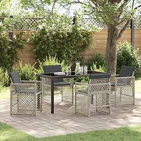 vidaXL Trädgårdsmatgrupp 5 Delar 3380638