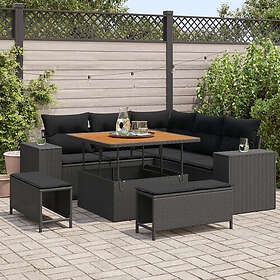 vidaXL Garden Sofa Set with Cushion 8 Pieces 3361994