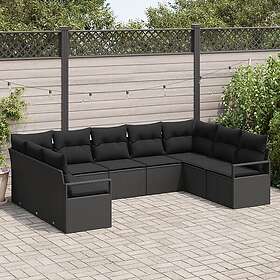 vidaXL Sofa Set with Cushion 9 Pieces 3346543