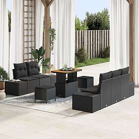 vidaXL Garden Sofa Set with Cushions 8 Pieces 3362729