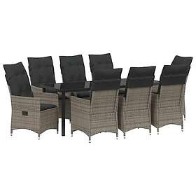 vidaXL Ensemble de Salle à Manger de Jardin avec Coussin 5 Pièces 3379676