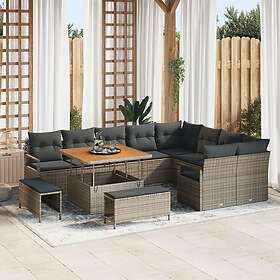 vidaXL Garden Sofa Set with Cushion 12 Pieces 3362558
