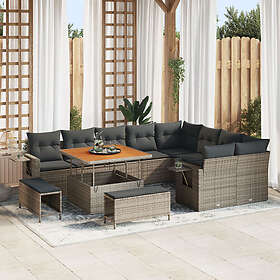 vidaXL Garden Sofa Set with Cushion 12 Pieces 3363728