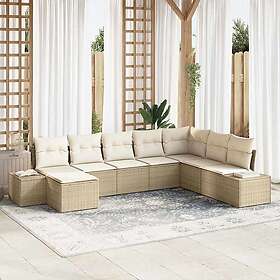 vidaXL Garden Sofa Set with Cushion 8 Pieces 3347181