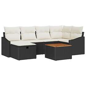 vidaXL Hage Sofasett med Pute 7 Deler 3359565