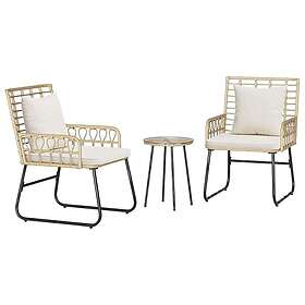 vidaXL Ensemble de Salle à Manger de Jardin 3 Pièces 42010353