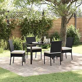 vidaXL Garden Dining Set 5 Pieces 3379221