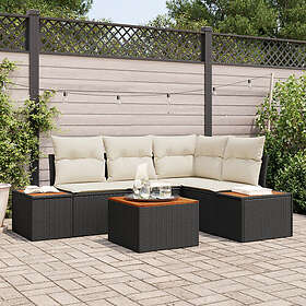 vidaXL Garden Sofa Set with Cushion 5 Pieces 3348078