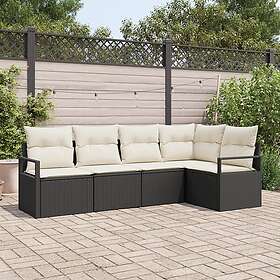 vidaXL Ensemble de canapé avec coussin 5 Pièces 3346377