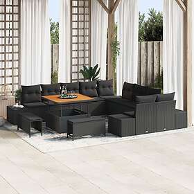 vidaXL Garden Sofa Set with Cushion 13 Pieces 3362834