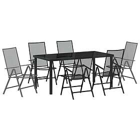 vidaXL Ensemble de Salle à Manger de Jardin 7 Pièces 3379293
