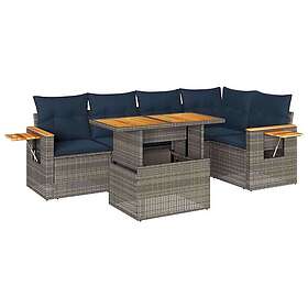 vidaXL Ensemble de canapé de jardin avec coussins 6 Pièces 3327603
