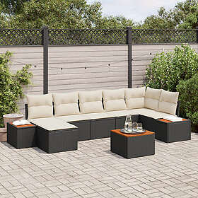 vidaXL Garden Sofa Set with Cushion 8 Pieces 3348133