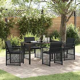 vidaXL Garden Dining Set 5 Pieces 3380622