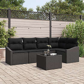 vidaXL Garden Sofa Set with Cushion 6 Pieces 3355402
