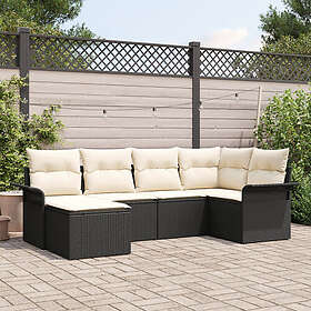 vidaXL Garden Sofa Set with Storage 6 Pieces 3354096
