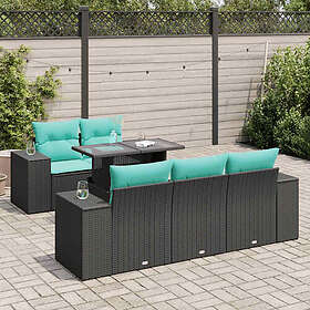 vidaXL Ensemble de Canapé de Jardin avec Coussins 6 Pièces 3326728