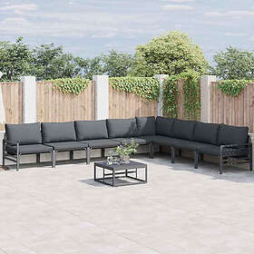 vidaXL Garden Sofa Set with Cushion 4 Pieces 3378995