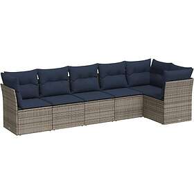 vidaXL Garden Sofa Set with Cushions 6 Pieces 3217661