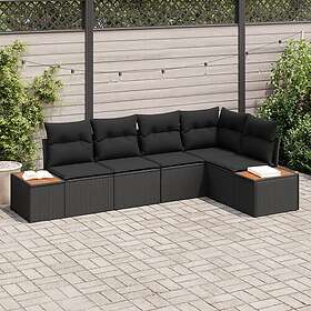 vidaXL Hage Sofasett med Pute 5 Deler 3356753