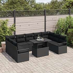 vidaXL Garden Sofa Set with Cushion 10 Pieces 3348889