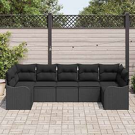 vidaXL Garden Sofa Set with Cushions 4 Pieces 3345853