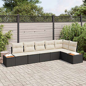 vidaXL Garden Sofa Set with Cushion 6 Pieces 3348093