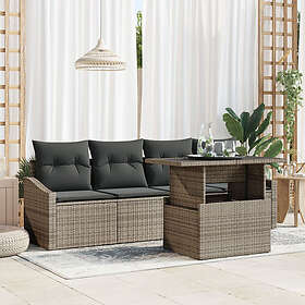 vidaXL Garden Sofa Set with Storage 5 Pieces 3357642