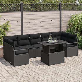 vidaXL Garden Sofa Set with Cushion 8 Pieces 3348779