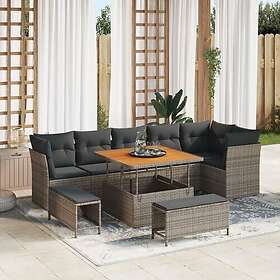vidaXL Garden Sofa Set 9 Pieces 3363448