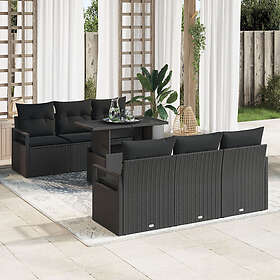 vidaXL Garden Sofa Set with Cushion 7 Pieces 3357486