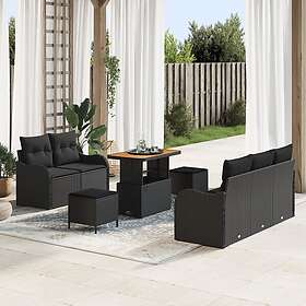vidaXL Garden Sofa Set with Cushion 8 Pieces 3362209