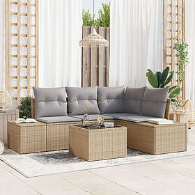 vidaXL Hage Sofasett 5 Deler 3347050