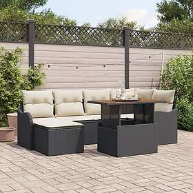 vidaXL Garden Sofa Set with Storage 7 Pieces 3358217