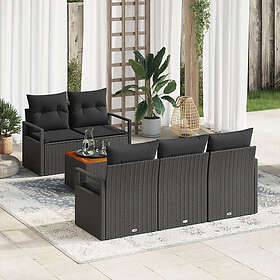 vidaXL Garden Sofa Set with Storage 6 Pieces 3356315