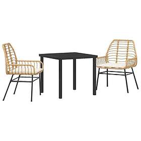 vidaXL Hage Spisegruppe 3 Deler 3380862
