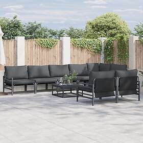 vidaXL Garden soffgrupp med dynor 8 Delar 3379008