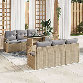 vidaXL Garden Sofa Set 7 Pieces 3348746