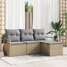 vidaXL Sofa Set with Cushion 4 Pieces 3354999