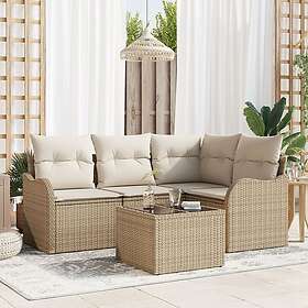 vidaXL Ensemble Canapé de Jardin 5 Pièces 3345691