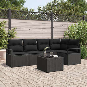 vidaXL Garden Sofa Set with Cushion 6 Pieces 3355062